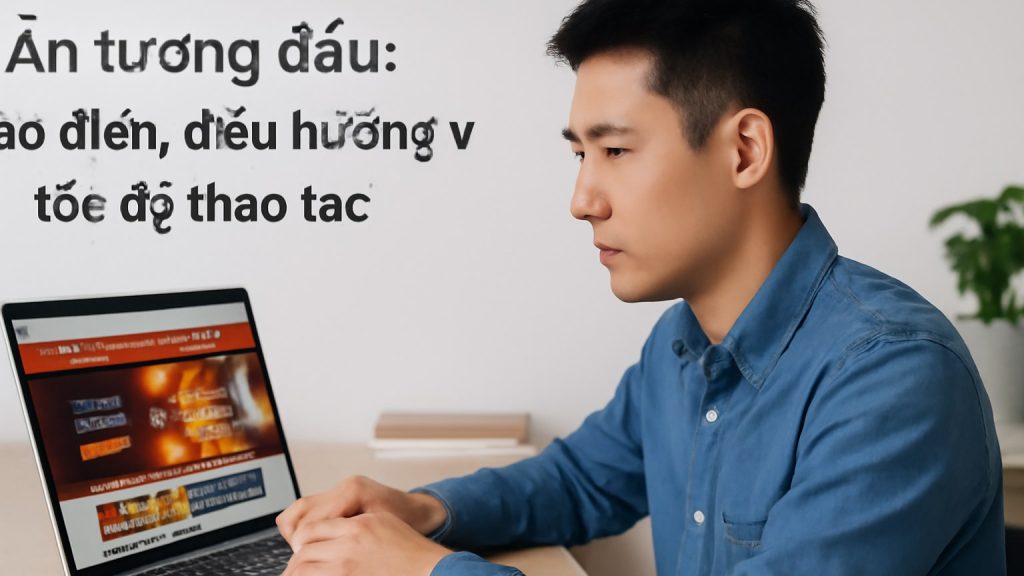 Ấn tượng đầu: giao diện, điều hướng và tốc độ thao tác Minh họa: Ấn tượng đầu: giao diện, điều hướng và tốc độ thao tác